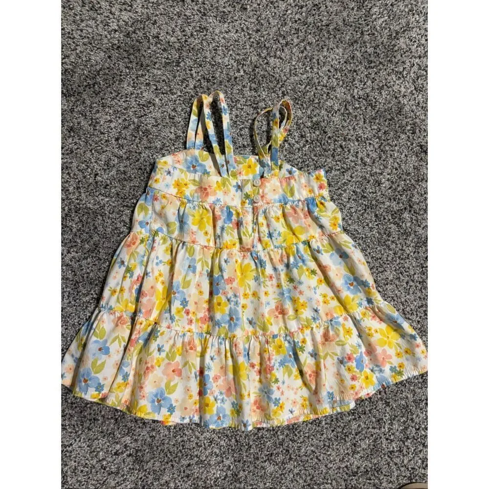 ❤️Old Navy Floral All Day Tiered Dress 18-24M